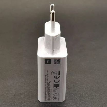 Xiaomi Charger 33w Fast Turbo Charge Poco X3 NFC F2 Pro 30w Carregador EU Plug Xiao Mi 10t 5g Redmi K40 K30 Note 9 10 11 Pad 5
